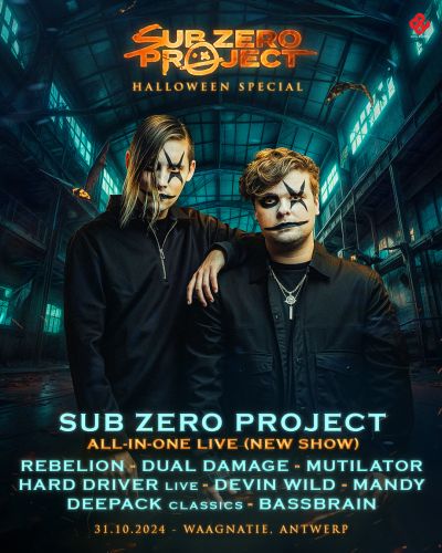 Sub Zero Project: Halloween Special | Full Line-Up